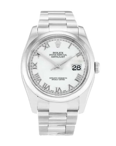 Rolex Oyster Perpetual 116200 Бяло набиране Super Clone