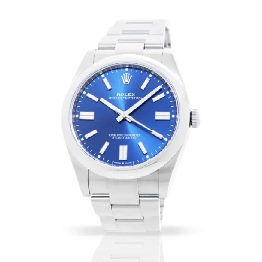 Rolex Oyster Perpetual 124300-0001 Blue Dial Super Clone
