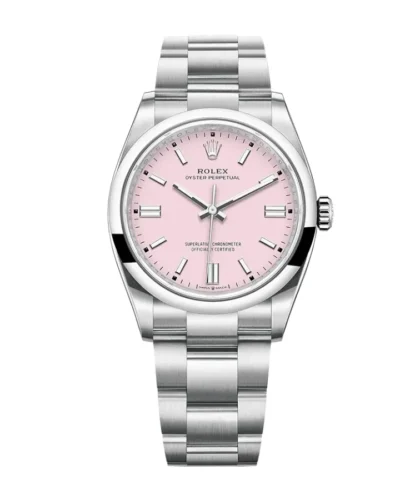 Rolex Oyster Perpetual 124300 Candy Pink Super Clone