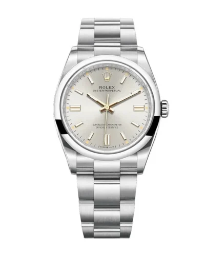 Rolex Oyster Perpetual 126000 Grey Dial Super Clone