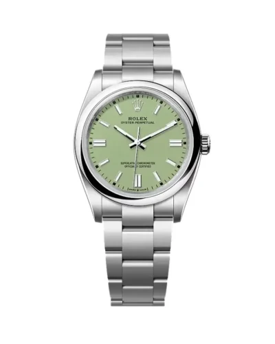 Rolex Oyster Perpetual 134300 Pistachio Dial Super Clone