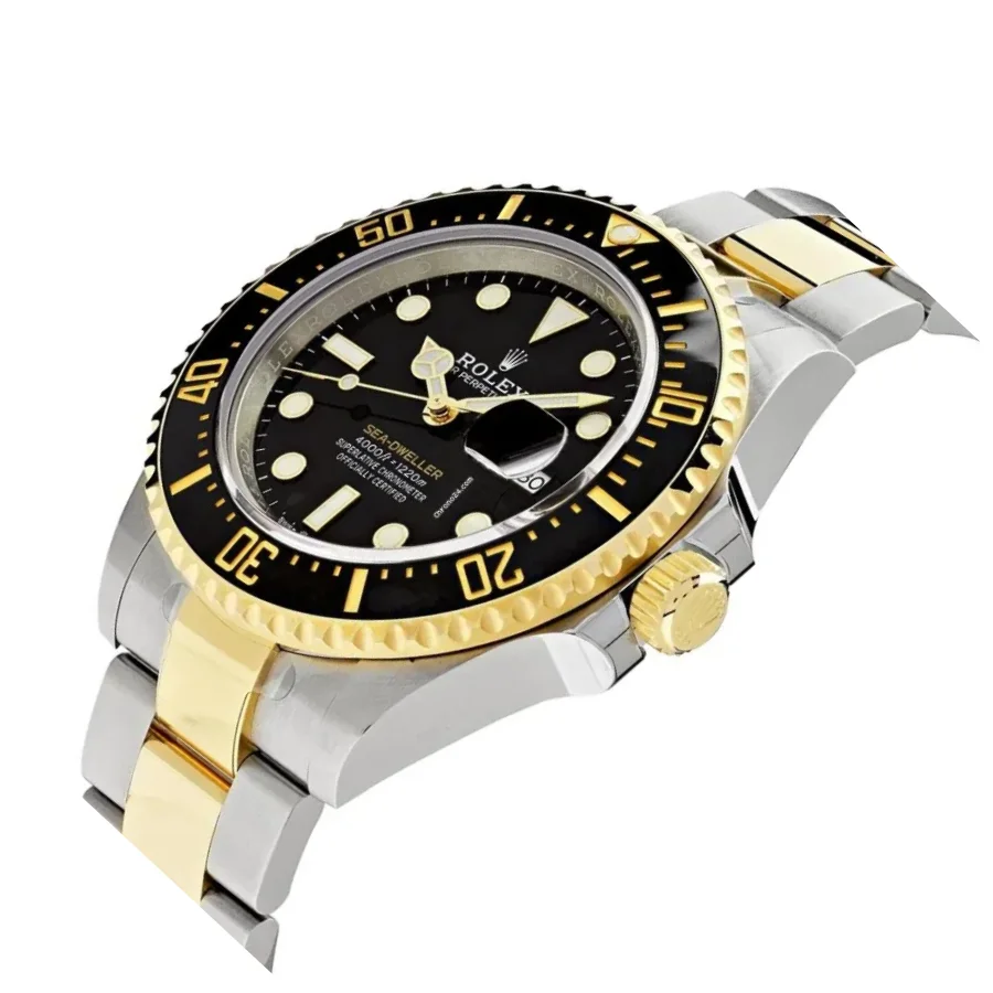 Rolex Sea-Dweller 126603 Two Tone Black Super Clone