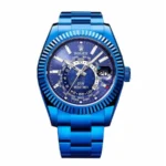 Rolex Sky-Dweller 326934 World Timer Blue DLC Super Clone