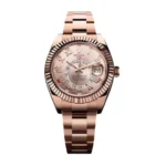 Rolex Sky-Dweller 326935 Everose Gold Sundust Super Clone