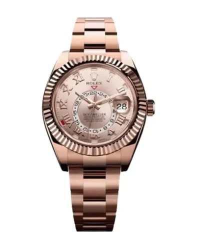 Rolex Sky-Dweller 326935 Everose Gold Sundust Super Clone