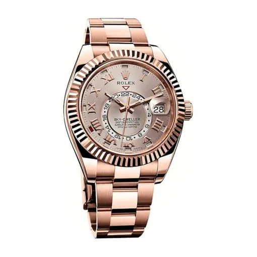 Rolex Sky-Dweller 326935 Everose Gold Sundust Super Clone