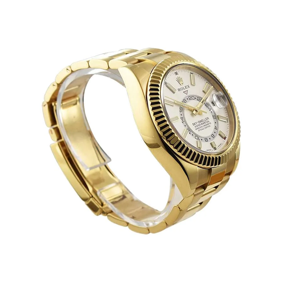 Rolex Sky-Dweller 326938 Yellow Gold Super Clone