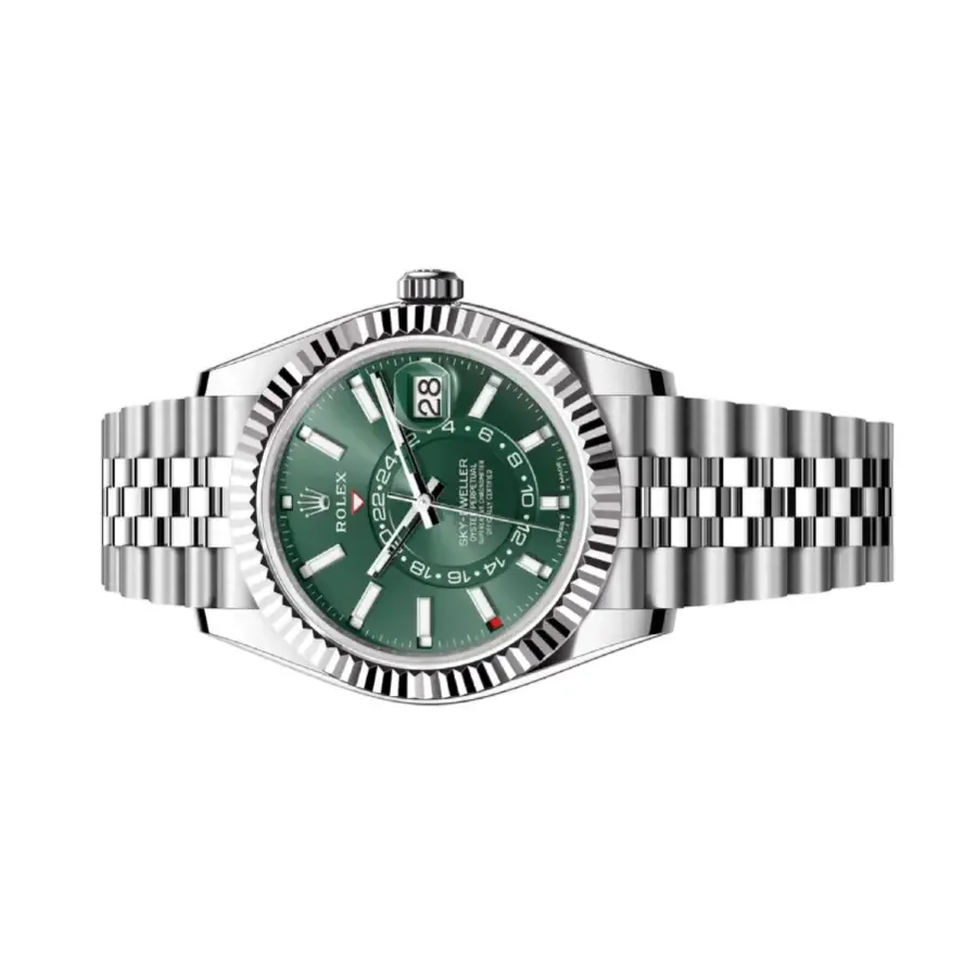 Rolex Sky-Dweller 336934 Steel, Green Jubilee Super Clone