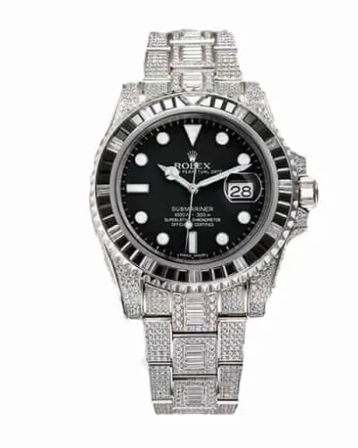Rolex Submariner 116610LN-97200 Iced Out Super Clone