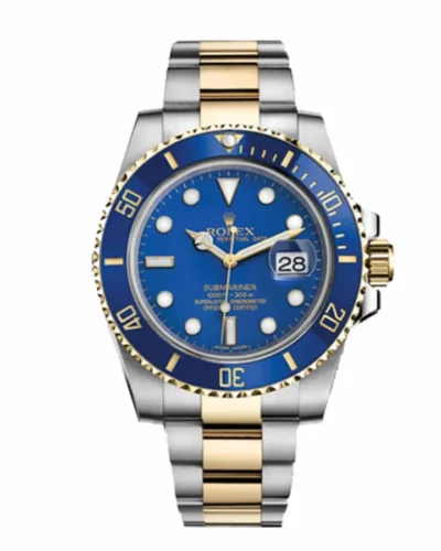 Rolex Submariner 16613 Two Tone Blue Super Clone