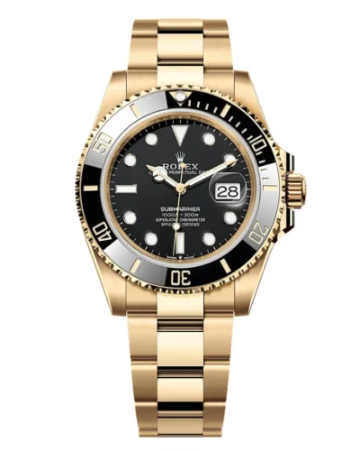 Rolex Submariner Date 126618LN Yellow Gold Black Dial Super Clone
