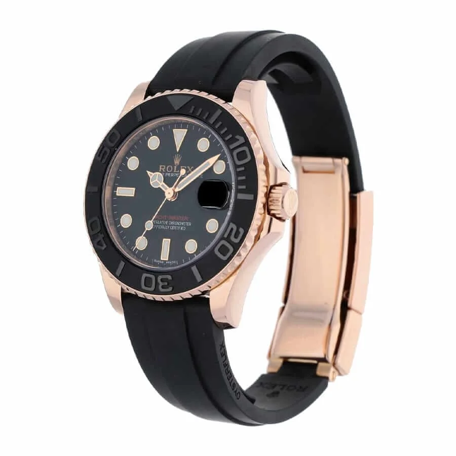 Rolex Yacht-Master 116655 Rose Gold SATS Rubber Super Clone