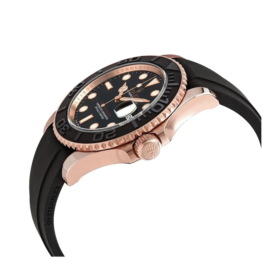 Rolex Yacht-Master 116655 Rose Gold SATS Rubber Super Clone