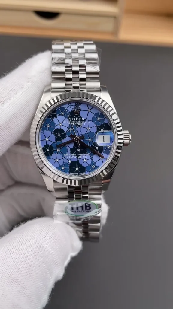 Datejust, floral dial