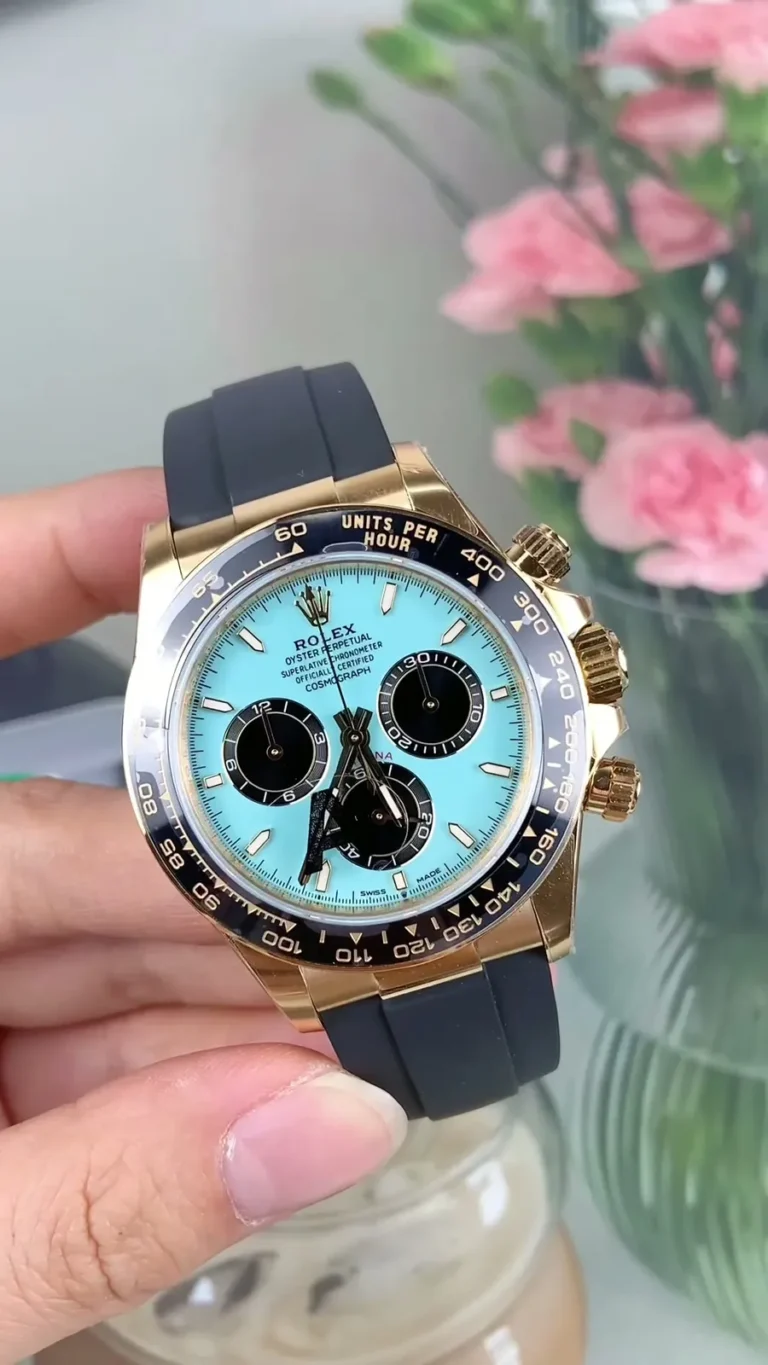 Daytona, turquoise dial