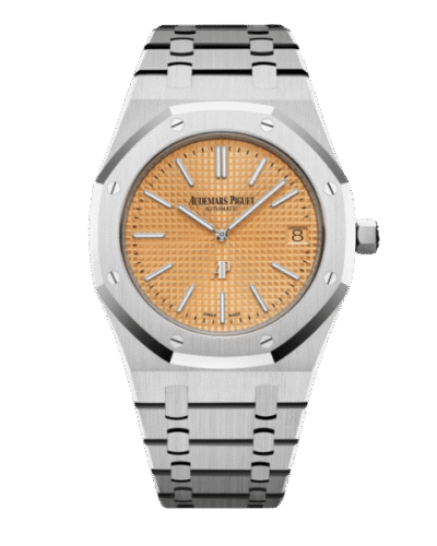 Super Clone Audemars Piguet Royal Oak Jumbo Extra-Thin 15202BC.OO.1240BC.01 39mm Yellow Dial