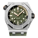 Super Clone Audemars Piguet Royal Oak Offshore Diver 15720ST 42mm Green Dial