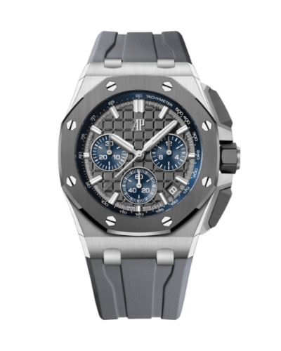 Super Clone Audemars Piguet Royal Oak Offshore Steel 26420ST 42mm หมุนระดับสีเทา