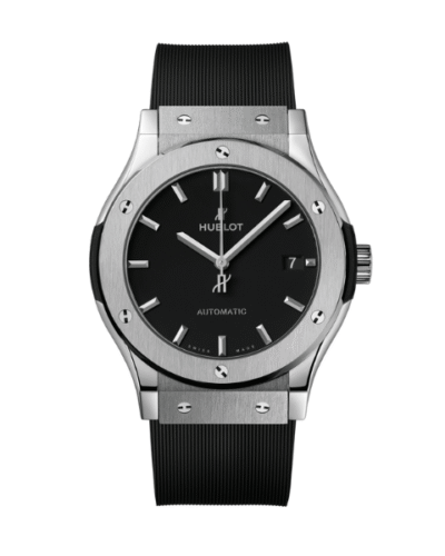 Super Clone Hublot Classic Fusion 542.NX.1171.LR 42mm Musta soittaa