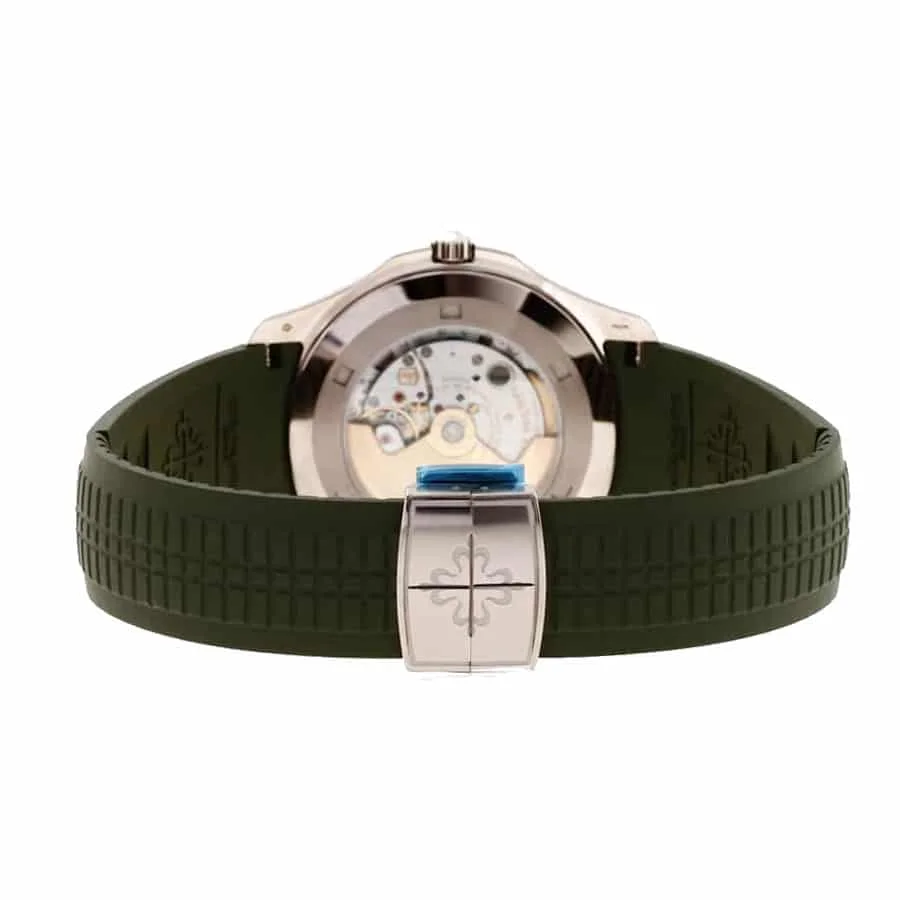 Super Clone Patek Philippe Aquanaut 40mm Rubber Strap Steel 5168G