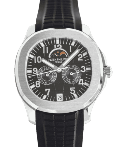Super Clone Patek Philippe Aquanaut 5261A Moonphase Black 40mm