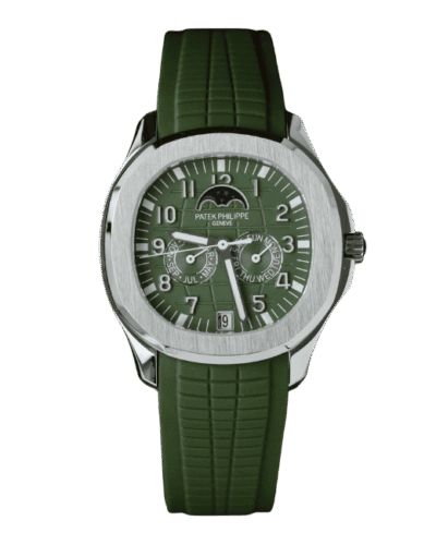 Super Clone Patek Philippe Aquanaut 5261A Moonphase Green 40mm
