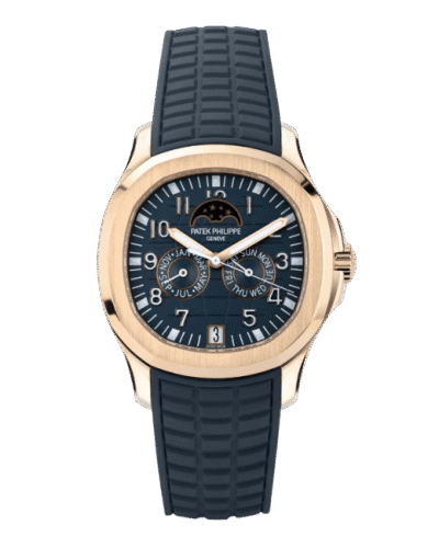 Super Clone Patek Philippe Aquanaut 5261R Moonphase Blue Rose 40mm