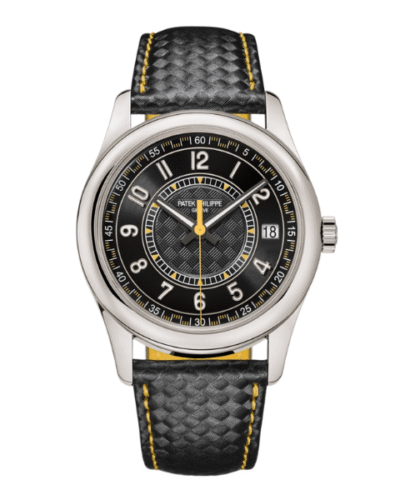 Super Clone Patek Philippe Calatrava 6007A Steel 40mm Ebony Black Dial