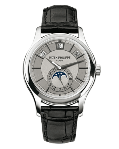 Super Clone Patek Philippe Complications 5205G-001 40mm Baltais zvaniņš Steel