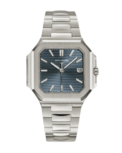 Super Clone Patek Philippe Cubitus 5821/1A-001 45mm ब्लू डायल