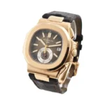 Super Clone Patek Philippe Nautilus 5980R-001 40.5mm Chronograph Rose Gold