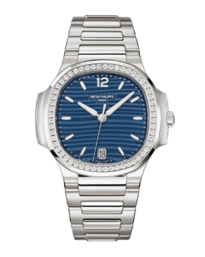 Super Clone Patek Philippe Nautilus 7118/1200A-001 35.2mm Quadrante blu Steel