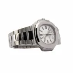 Super Clone Patek Philippe Nautilus Chronograph 5980/1A-019 40.5mm White Dial