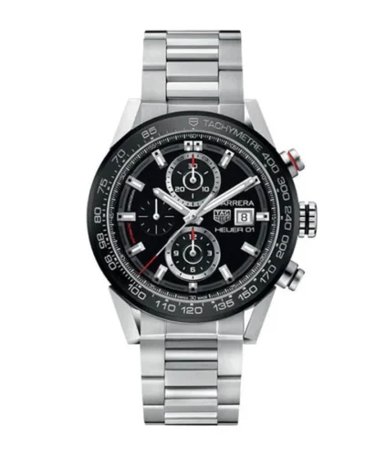 TAG Heuer Carrera Chronograph CBN2A1A.BA0643 Black Dial Super Clone