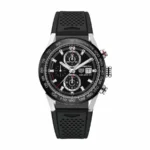 TAG Heuer Carrera Chronograph CBN2A1B.BA0643 Black Rubber Super Clone