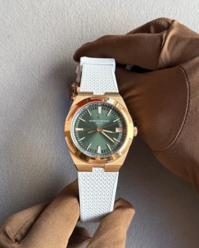 Vacheron Constantin Overseas 4520V/210R-B967 Automatic Rose Gold Green Dial 41mm Super Clone
